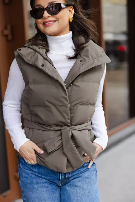 scandinavian edition vest major brown 