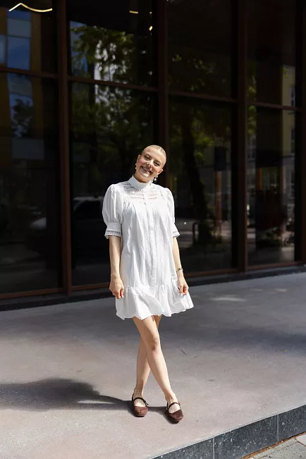 Carma Collection Nora Dress White kjole 6