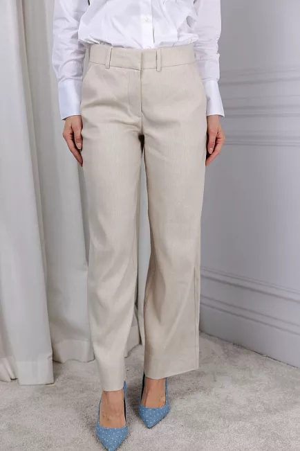 Five Units Dena FV 769 Ankle Sand Linen dressbukse 
