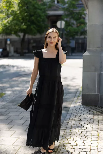 Carma Collection Jeanette Dress Black kjole 6