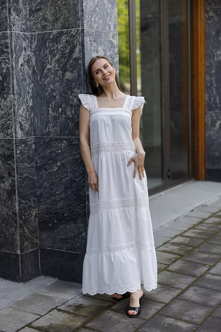Carma Collection Jeanette Dress White kjole 6