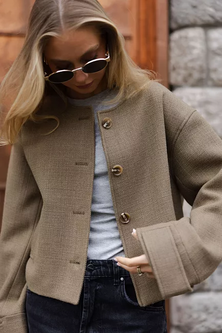 Clermonte Lena Jacket Olive jakke 2