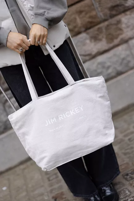 Jim rickey Double Tote Offwhite veske