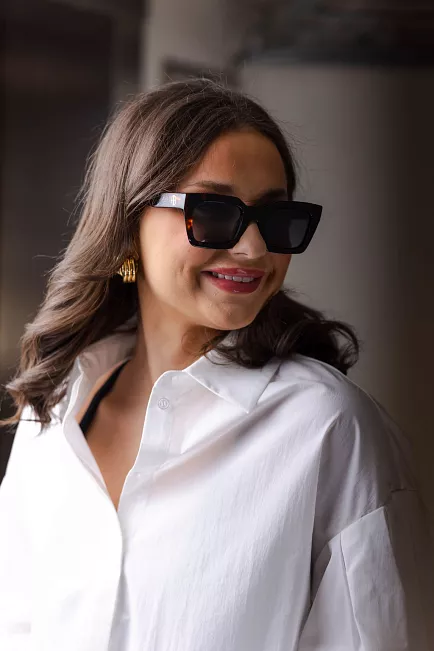 Aning Bing Indio Sunglasses Dark Tortoise solbrille 
