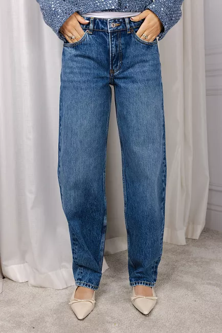 Jeanerica Como Jeans RIng Spun Mid Blue bukse