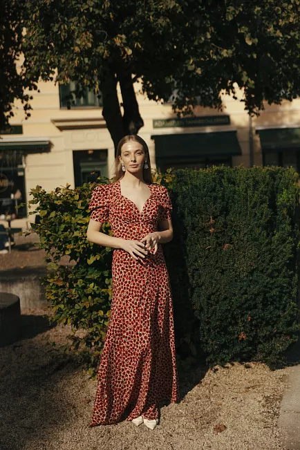 Pia Tjelta Leslie Dolce Vita Dress Red kjole 