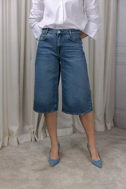 My Essential Wardrobe Dango MW 139 High X-Wide Shorts denimshorts