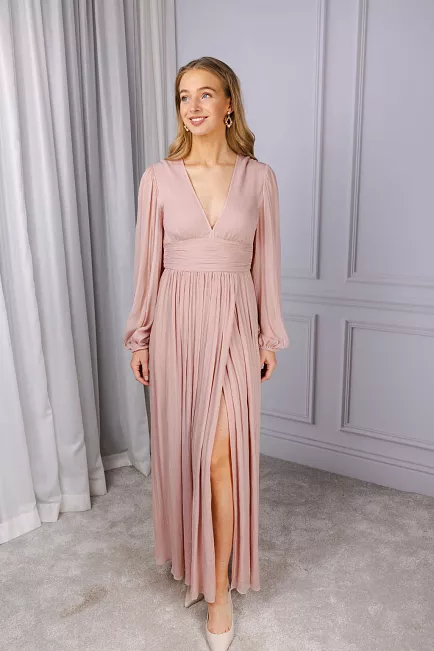 Envelope1976 Riviera Dress Dusty Pink kjole 2
