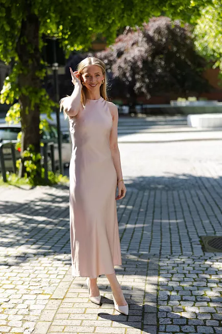 Gestuz Ceri GZ SL Dress Rose Dust kjole 