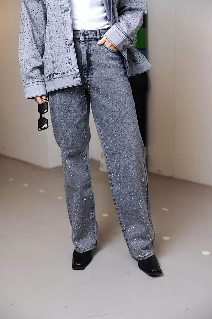 Gestuz Zauma GZ HW Jeans Vintage Grey Wash denim