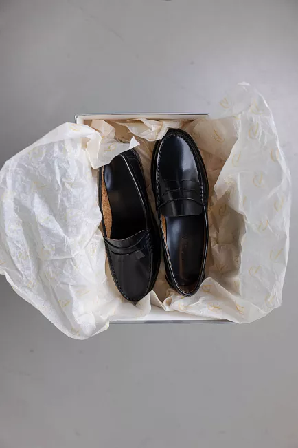 Bukela Frankie Loafer Black sort sko 2