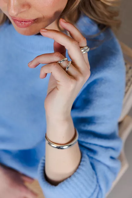 Lie Studio The Alma Ring Silver ring