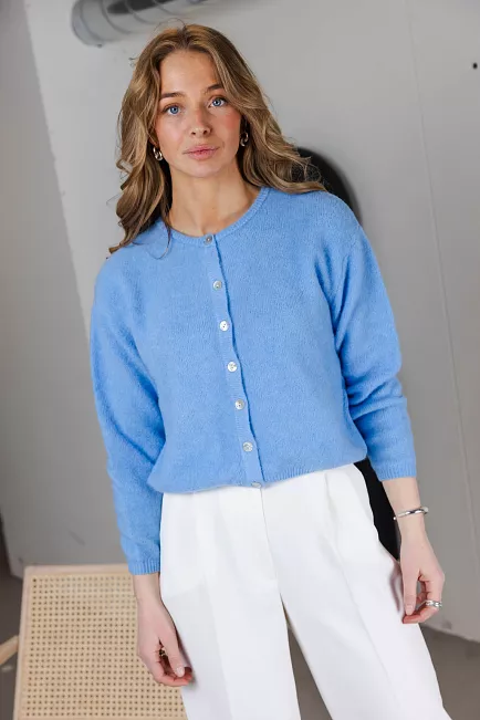 American Vintage Vitow Cardigan Atmosphere Melange 2