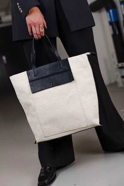 DAY ET Natural Linen Tote CB Natural veske