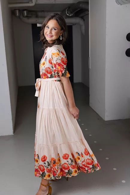 Nectar Ambrosia Dress Poppy Garden kjole 2