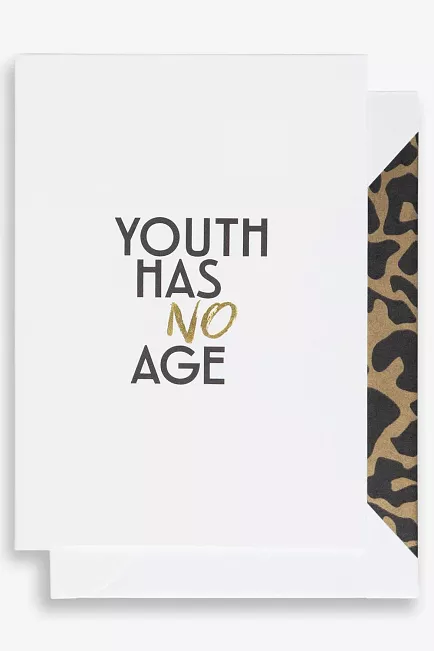 Cardsome Youth Has No Age A6 kort