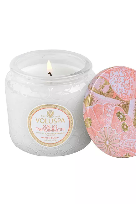 Voluspa Petite Jar Candle 35t Saijo Persimmon duftlys