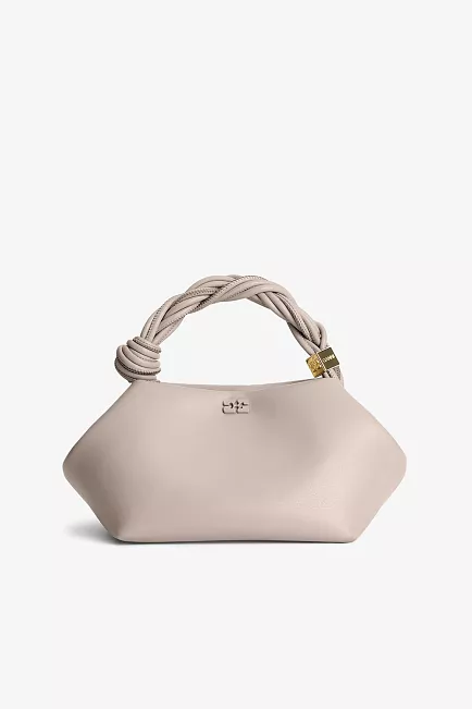 GANNI Bou Bag Small Oyster Gray veske 