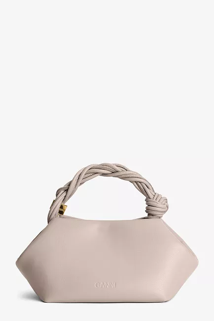 GANNI Bou Bag Small Oyster Gray veske 2