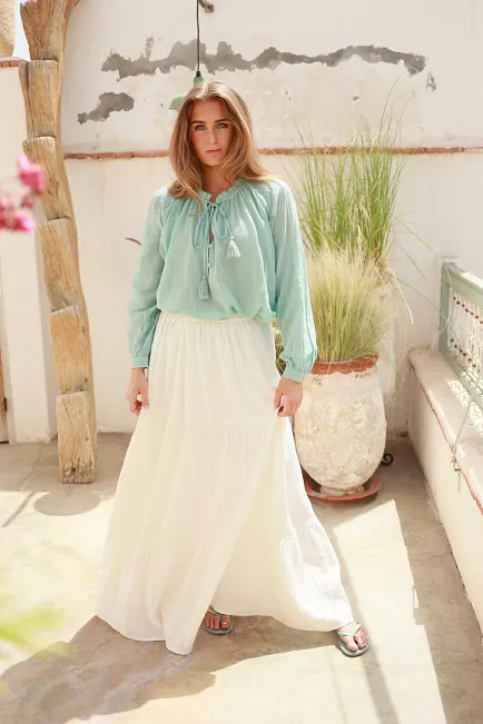 Nectar Selma Skirt Coconut maxiskjørt 2