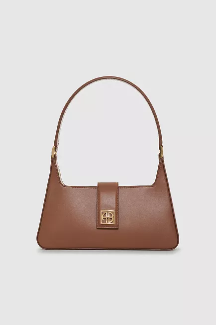 Anine Bing Lou Shoulder Bag Cognac skulderveske 