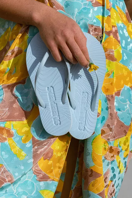 Sleepers Slim Flip Flops Angel Blue sandaler 2