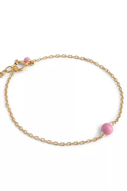 Enamel Copenhagen Balloon Bracelet Pink armbånd 2