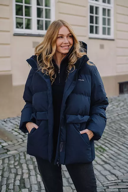 Holzweiler Besseggen Down Jacket Dk Navy dunjakke