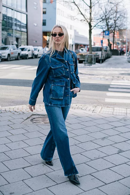 Anine Bing Briley Jean Artic Blue jeans