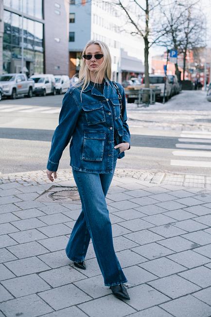 Anine Bing Briley Jean Artic Blue jeans