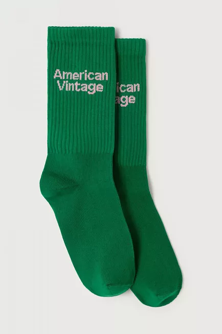 American Vintage Clypsun Socks Green sokker