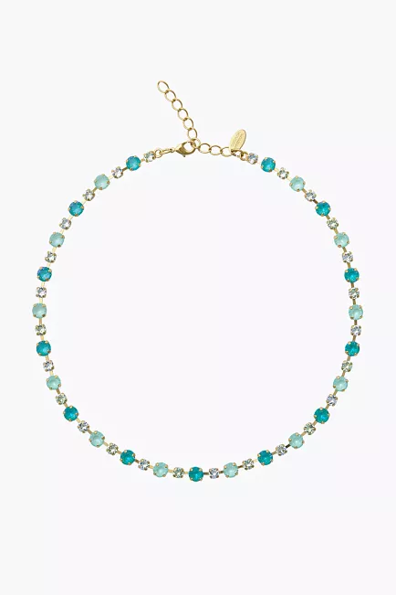 Caroline Svedbom Calanthe Necklace Gold Laguna Combo smykke 2