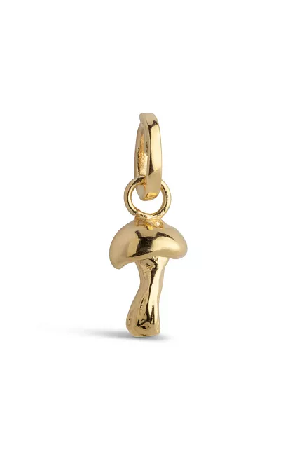 Enamel Copenhagen Adventurous Muchroom Charms Gold armbånd 2