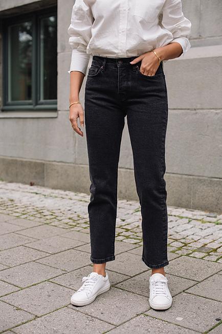 Jeanerica Classic Jeans Used Black bukse