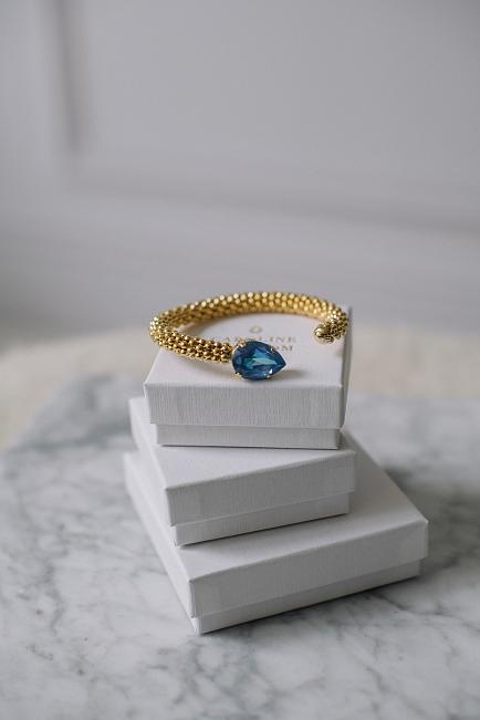 Caroline Svedbom Classic Rope Bracelet Ocean Blue Delite armbånd 1