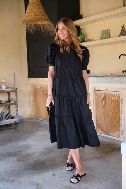HiiL Studio Lucy Dress Black kjole