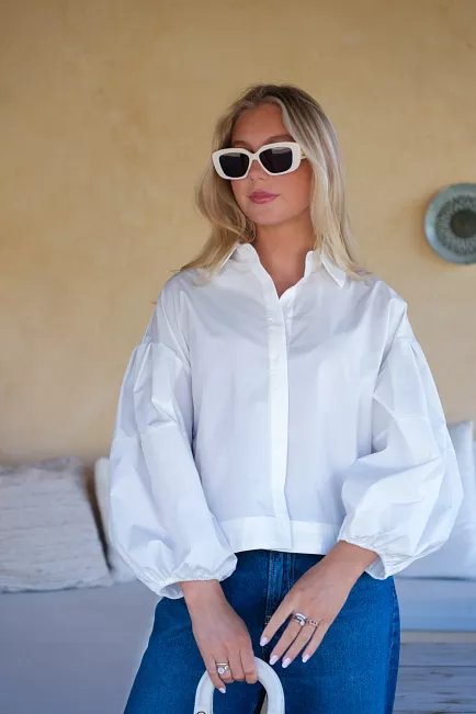 HiiL Studio Pure Shirt White skjorte 2