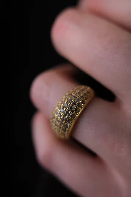 hiil studio jewelry bold crystal ring gull 3