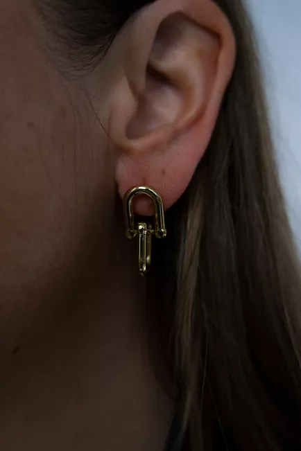 hiil studio earrings øredobber gull 1