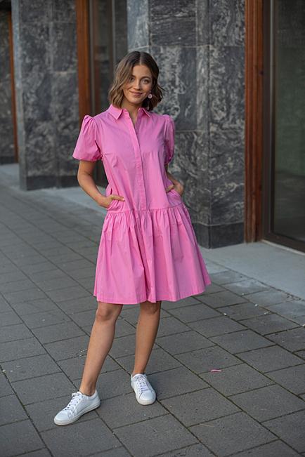 HiiL Studio Darja Dress Aurora Pink kjole