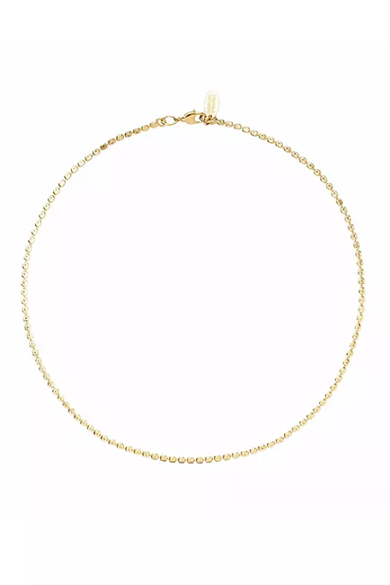 Caroline Svedbom Diamond Chain Necklace Gold smykke 1