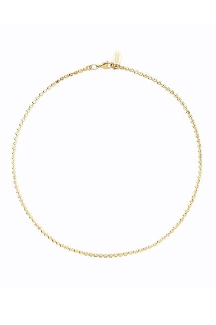 Caroline Svedbom Diamond Chain Necklace Gold smykke 1