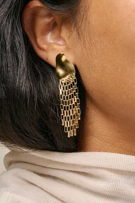 Enamel Copenhagen Solange Earrings Gold øredobber 2