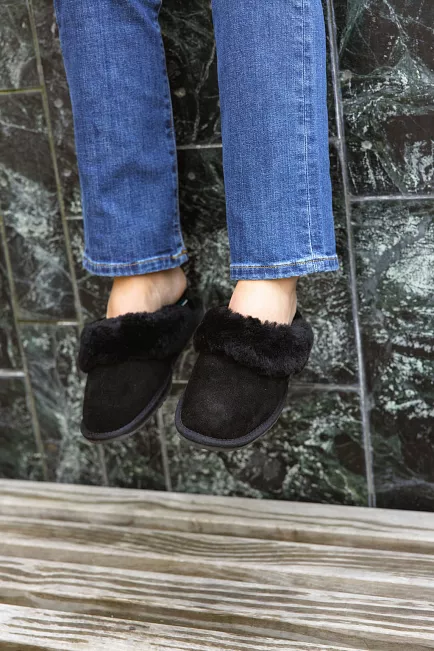 emu Jolie Slippers Black tøfler 2