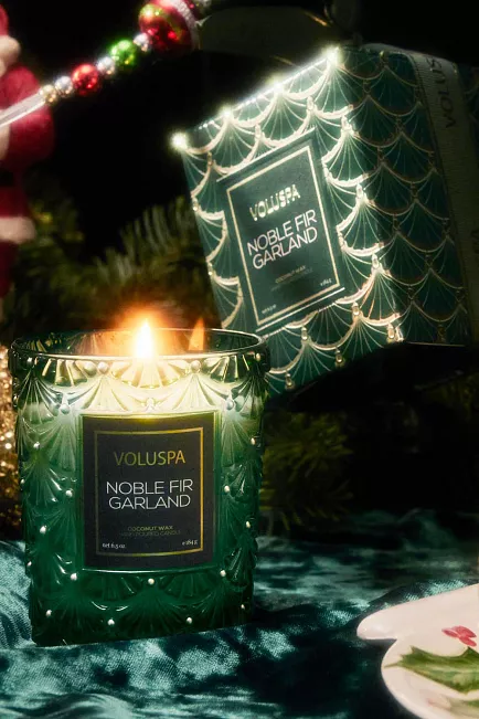 Voluspa Classic Candle 40T Noble Fir Garland duftlys