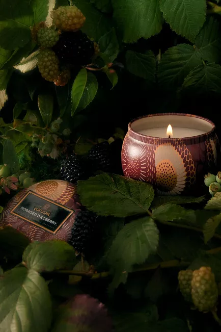 Voluspa Mini Tin Candle 25T Foraged Wildberry duftlys