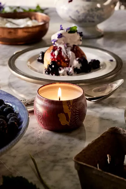 Voluspa Mini Tin Candle 25T Foraged Wildberry duftlys 2