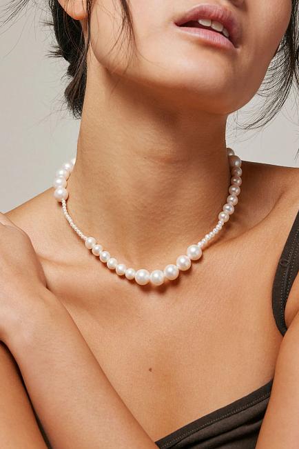 Enamel Copenhagen Amara Necklace Pearls smykke