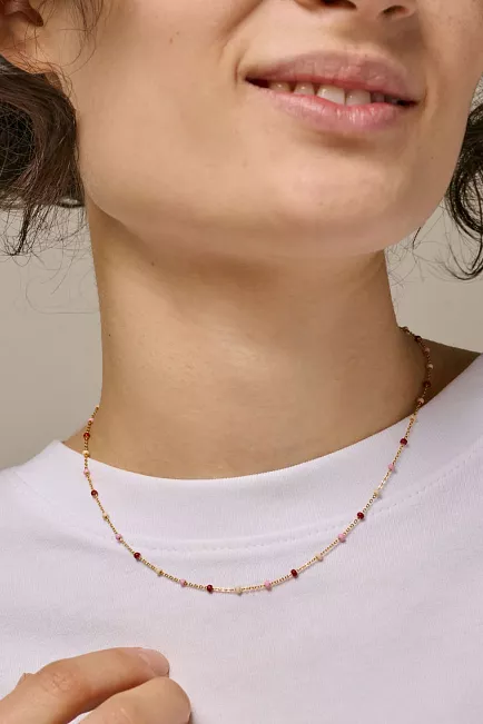 Enamel Copenhagen Lola Necklace Rosie smykke