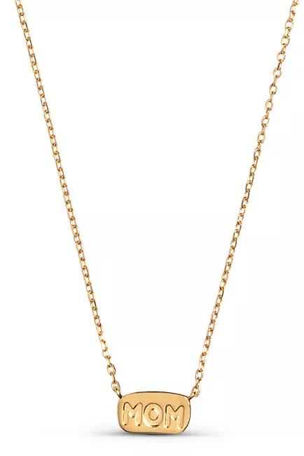 Enamel Copenhagen Mom Necklace Gold smykke 2